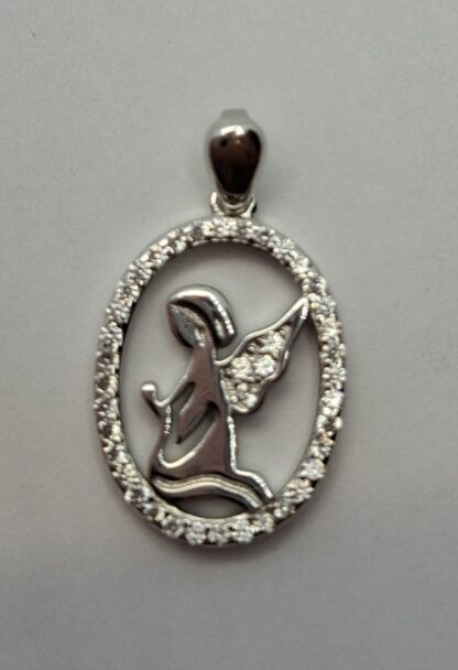 Ezüst angyal medál 3761