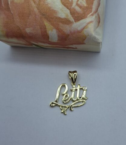 Arany Letti név felirat 5577